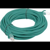 Lanberg Patchcord RJ45 CAT5e UTP kábel 10m zöld (PCU5-10CC-1000-G) (PCU5-10CC-1000-G)