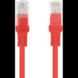 Lanberg Patchcord RJ45 CAT5e UTP kábel 20m piros (PCU5-10CC-2000-R) (PCU5-10CC-2000-R)