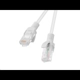 Lanberg Patchcord RJ45 CAT6 UTP kábel 15m szürke (PCU6-10CC-1500-S) (PCU6-10CC-1500-S)