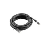 Lanberg PCF6-10CC CAT6 FTP Patch Kábel 5m - Fekete (PCF6-10CC-0500-BK)