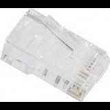 Lanberg PLU-6020EZ Plug RJ-45 UTP CAT6 8P8C Pass Trough 20db (PLU-6020EZ)