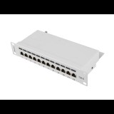 Lanberg PPF6-9012-S 10" Patch panel - 12 port (PPF6-9012-S)