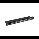 Lanberg PPS7-1024-B 19" Patch panel - 24 port (PPS7-1024-B)