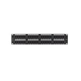 Lanberg PPU6-2048-B 19" Patch panel - 48 port (PPU6-2048-B)
