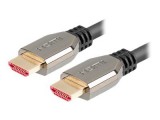 Lanberg Prémium HDMI 2.1 8K 60Hz kábel 0.5m (CA-HDMI-30CU-0005-BK)