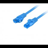 Lanberg S/FTP CAT6a Patch kábel 1m Kék (PCF6A-10CC-0100-B)
