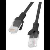 Lanberg U/UTP Cat5e RJ45 Patch Kábel 0.5m 10db - Fekete (PCU5-20CC-0050-BK)