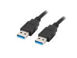 Lanberg USB 3.0 AM - AM 0.5m kábel (CA-USBA-30CU-0005-BK)