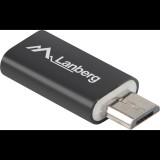 Lanberg USB-C anya - MicroUSB-B apa 2.0 Adapter (AD-UC-UM-01)