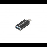 Lanberg USB-C apa - USB 3.1 anya adapter (AD-UC-UA-02)