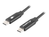 Lanberg USB C - USB C kábel 0.5m (CA-CMCM-40CU-0005-BK)
