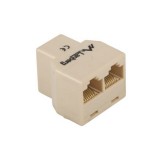 Lanberg UTP Cat5 RJ45 - 2xRJ45 Y elosztó (árnyékolás nélkül) (AD-RJ45-2RJ45-OU)