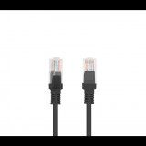 Lanberg UTP CAT5e Patch kábel 30m Fekete (PCU5-10CC-3000-BK)