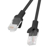 Lanberg UTP CAT6 Patch kábel 0.5m 10db - Fekete (PCU6-20CC-0050-BK)