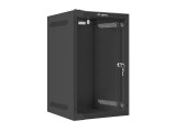 Lanberg WF10-2309-10B 9U IP20 280x310mm Falra szerelhető Fekete Rack szekrény