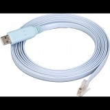 Lancom 61659 USB Type-A apa - RJ45 apa Átalakító kábel - Fehér (61659)
