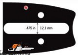 LÁNCVEZETŐ 15" 3/8 1,6mm 56ogn STIHL 029, 031, 032, 034, 036, 038, 039, 041, 042