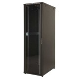 Lande CK 22U 19" rack szekrény fekete (LN-CK22U6060-BL) (LN-CK22U6060-BL)