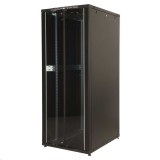 Lande CK 42U 19" rack szekrény fekete (LN-CK42U6010-BL) (LN-CK42U6010-BL) - Rack szekrény