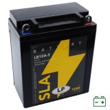 Landport LB12A-3, YB12A-3 (YB12AL-A2, YB12AL-A) 12V 12Ah gondozásmentes AGM (zselés) motor akkumulátor