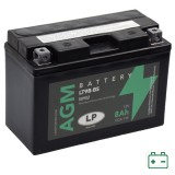 Landport LT9B-BS, YT9B-BS 12V 8Ah gondozásmentes AGM (zselés) motor akkumulátor
