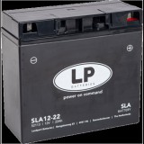 Landport SLA12-22 12V 22Ah gondozásmentes AGM (zselés) motor akkumulátor
