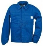 Lángálló kabát, 100% pamut