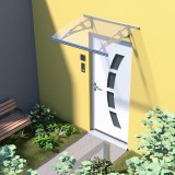 Lanitplast bejárati tető BLUEMOON 150/89 ezüst szín