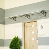 Lanitplast bejárati tető BLUEMOON XXL 197/150 ezüst szín