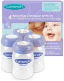 Lansinoh anyatejtároló palackok 160ml 4db