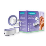 LANSINOH elektromos mellszívó kompakt 2 fázisú (hálózatról és power bankkal is működtethető)