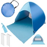 Lantoska önfelállító strandsátor UV-védelemmel és hordtáskával – 140 × 120 cm