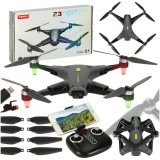 Lantoska Syma Z3PRO összecsukható RC drón Wi-Fi HD kamerával, 2.4 GHz távirányítóval – fekete