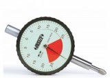 Lapos hátú, egy-körülfordulású analóg mérőóra 0-0.5/0.01 mm - Insize 2316-05F