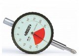 Lapos hátú, egy-körülfordulású analóg mérőóra 0-1/0.01 mm - Insize 2316-1F