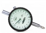 Lapos hátú precíziós, analóg mérőóra 0-2/0.001 mm - Insize 2313-2FA