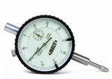 Lapos hátú, ütésálló analóg mérőóra 0-10/0.01 mm - Insize 2314-10FA