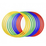 Lapos karika készlet, 12 db-os, 45 cm – flexibilis – PRO-Sport