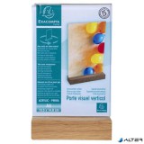 Laptartó, álló, A6, EXACOMPTA, áttetsző