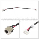 Laptop tápcsatlakozó kábel - PJC0199