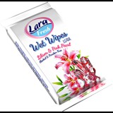 Lara pink pearl nedves törlőkendő 15db