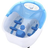 Laretti LR-BC1480, 80 W, 3 féle masszázs, Vibrációs, Fehér-Kék, Elektromos lábmasszírozó