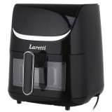 Laretti LR-CO3312, 1600W, 5.5L, 7 program, Ablakos, Digitális, Fekete, Forrólevegős sütő