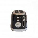 Laretti LR-EC2355, 850W, 2 szeletes, Multifunkciós, Rozsdamentes acél, Fekete, Kenyérpirító