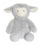 Larry Bárány, szürke nagy 31 cm  plüss (Cutie Heads - Fresh Kid 3215)