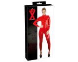 Late X LATEX - hosszúujjú női overál (piros)