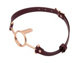 Latetobed - gyűrűs szájpecek (barna)