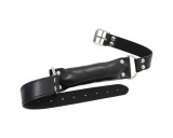 Latetobed - párnázott szájpecek (fekete)