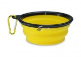 Latex hordozható etető és itató tál kutyáknak (350ML)