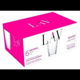 LAV Artemis LV-ART256F Long Drink 415ml koktélos pohár szett 6 darabos (LV-ART256F)